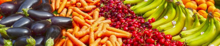 Los beneficios de las frutas y verduras según sus colores
